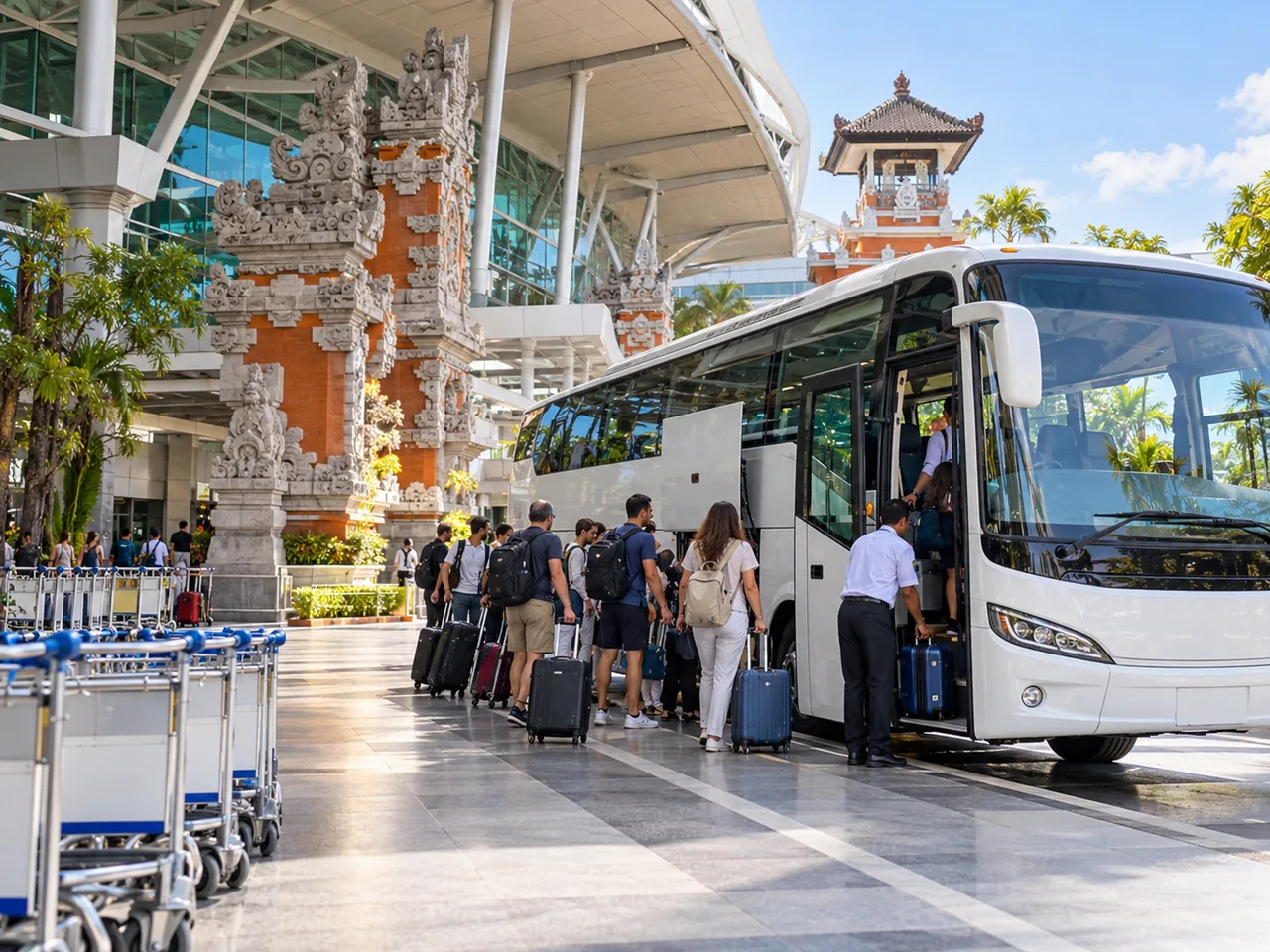 Bali Airport International Terminal Group Transfer