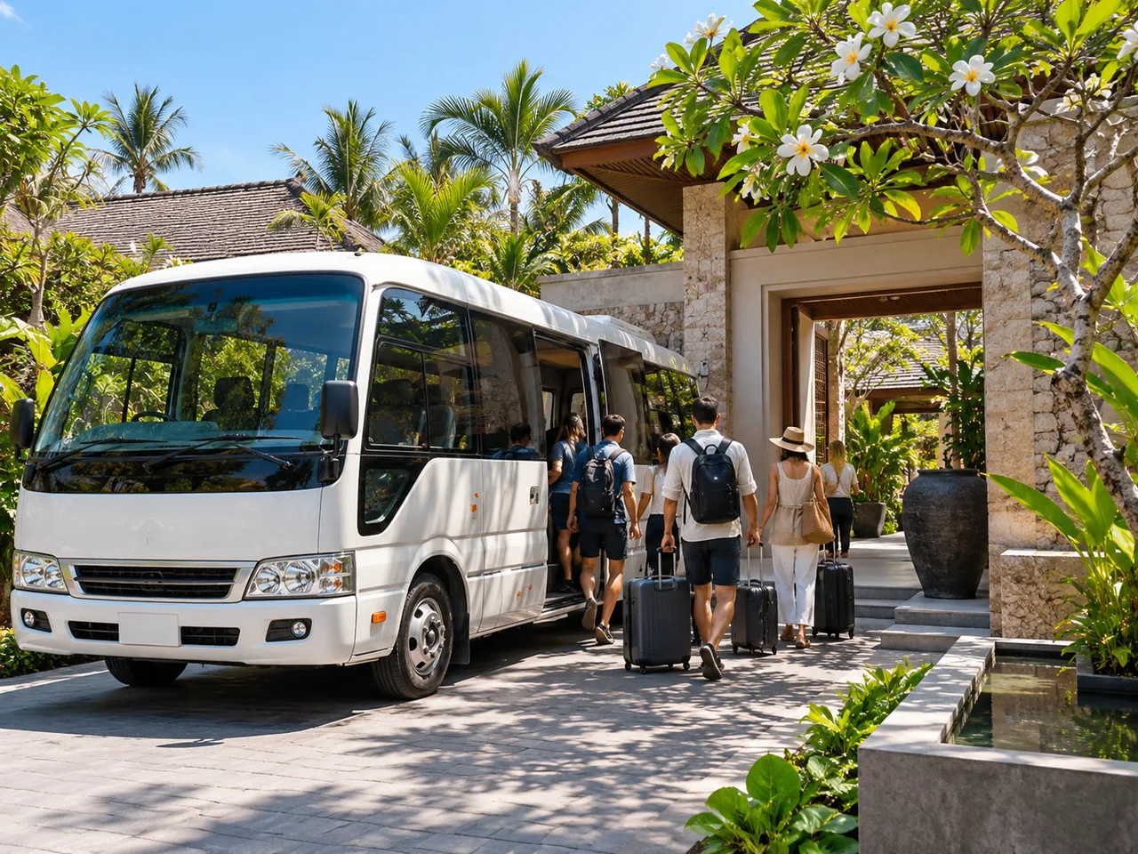 Bali Airport to Seminyak Group Transfer
