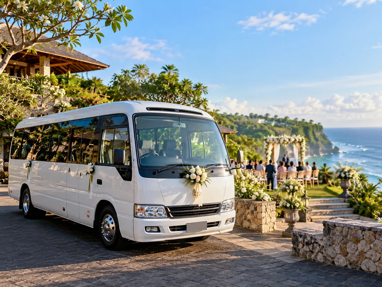 Wedding Bus Hire Bali